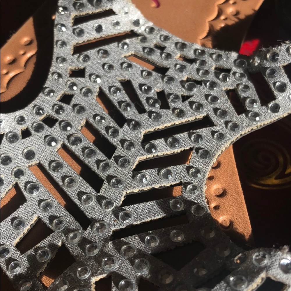 silver sandals - Picture 2 of 5
